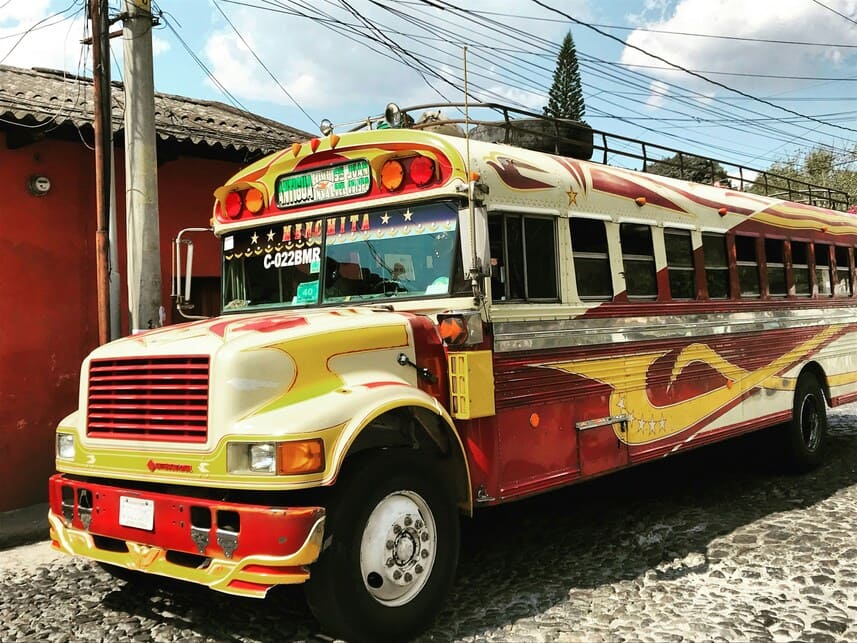 autobus colectivo guatemala