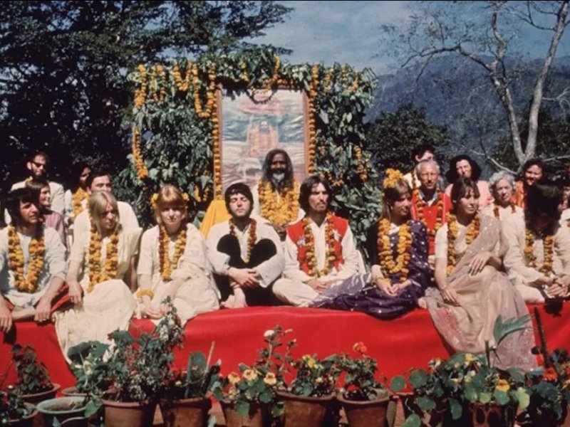 ashram donde se hospedaron los Beatles